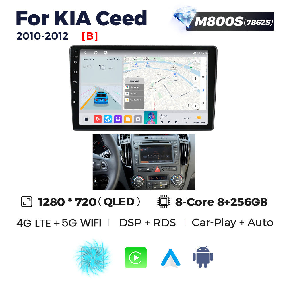 Suitable for kia ceed 2006 - 2012 kia ceed restoration smart android large screen car navigator