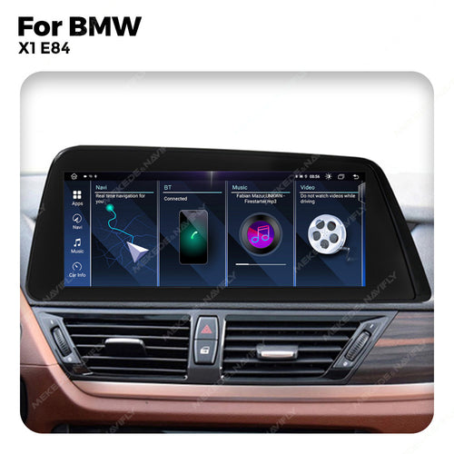 Compatible with BMW X1 E84 Blade Screen, Android In-Car Large Screen, Central Control CarPlay Navigation, Qualcomm 668S