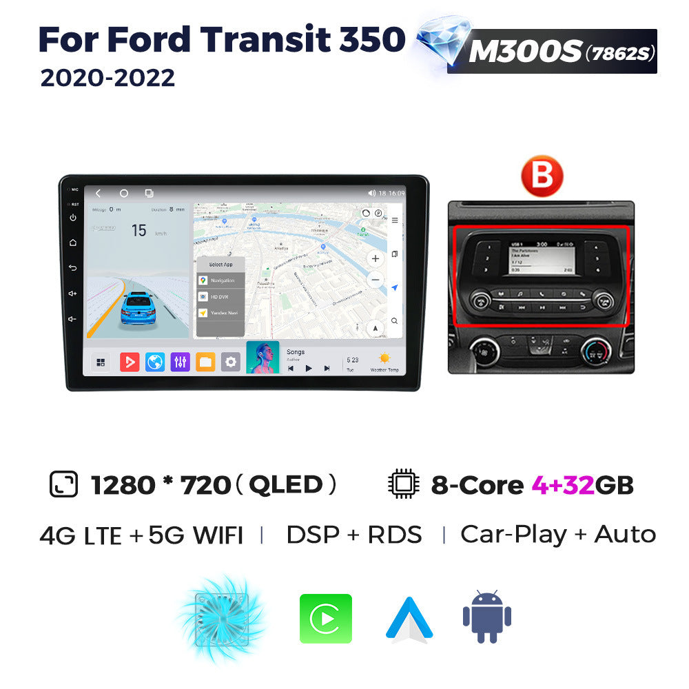 Suitable for ford transit custom 2002-2021 ford transit car android smart navigation