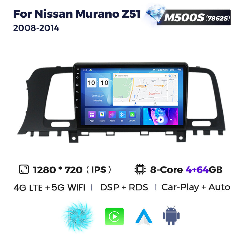 Suitable for nissan murano z51 2008-2014 nissan murano car smart android navigator