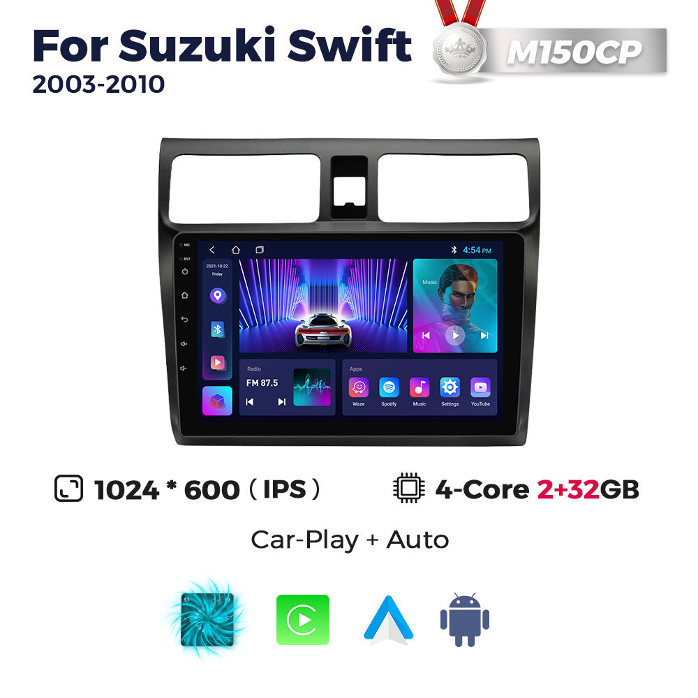 Compatible with Suzuki Swift 2003-2010 Android large screen, central control navigation, Bluetooth CarPlay