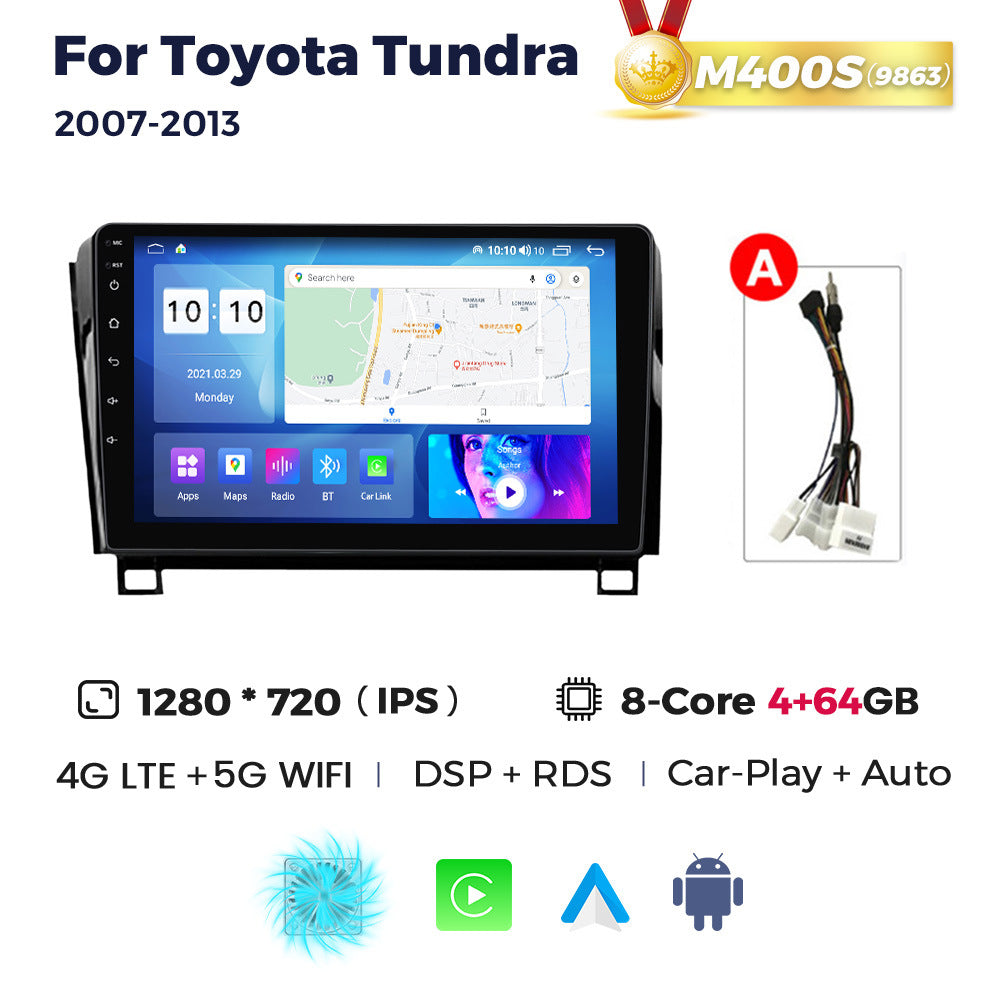 Applicable to Toyota Tundra 2007-2013 Android large screen central control navigation Bluetooth Carplay