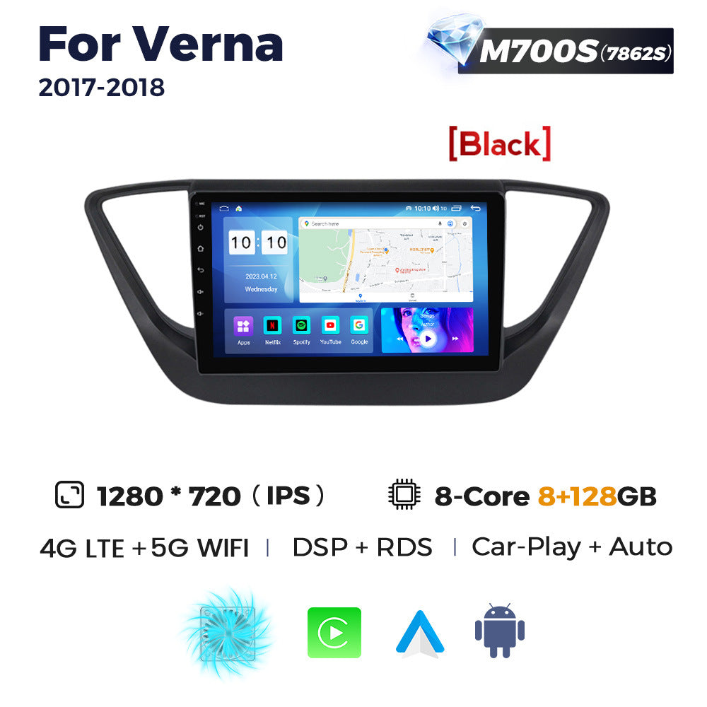 Suitable for hyundai verna accent 2017-2018 android car navigation