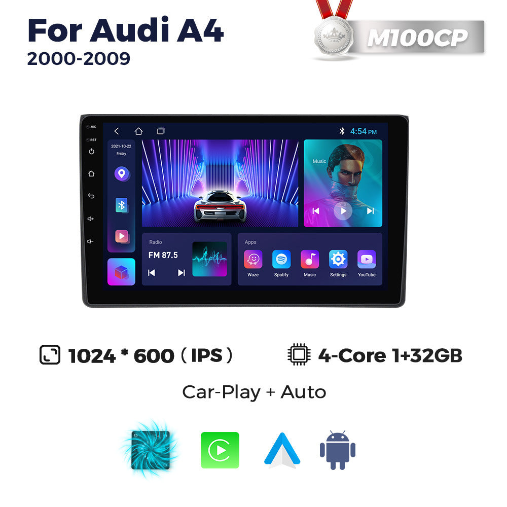 Suitable for 02-08 audi a4l/a4 audi a4 large screen android navigator car smart carplay