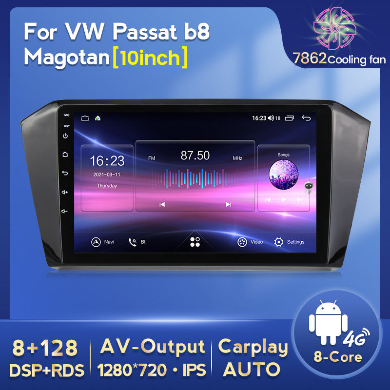 Suitable for volkswagen passat b8 magotan 2016-2020 models, in-car central control gps navigation wireless carplay