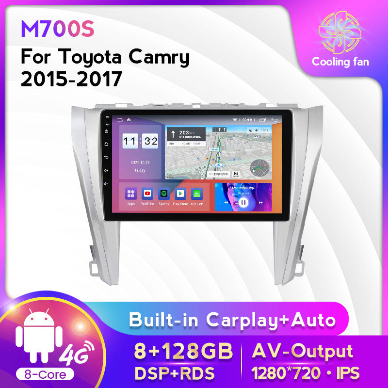 Suitable for Toyota Camry 15-17 Android large screen central control car navigation screen 8 + 128G