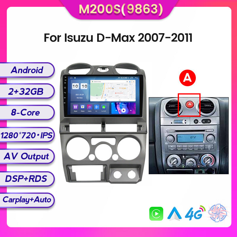 Suitable for Isuzu D-max 07-11 Android large screen central control car navigation screen 8 + 128