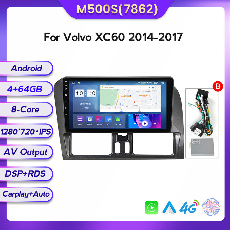 Suitable for volvo 14-17 volvo xc60 android large screen car navigation carplay cross-border supply