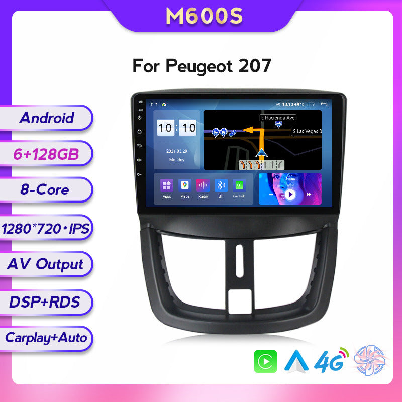 Suitable for peugeot 207 2006-2015 car android central control smart navigator
