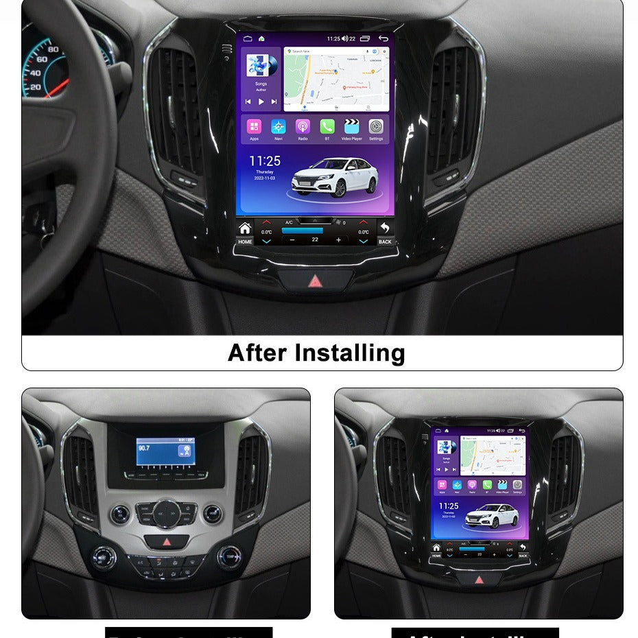 Suitable for 15-20 chevrolet cruze chevrolet cruze vertical screen android car navigation system