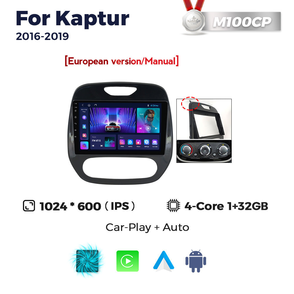 Suitable for renault kaptur 2016-2019 renault cabriolet android large screen central control navigator