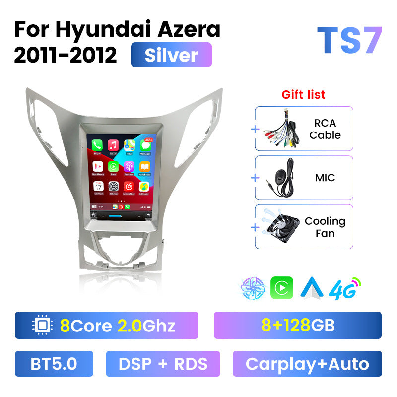 Suitable for 2011 hyundai azera vertical screen android car navigation carplay