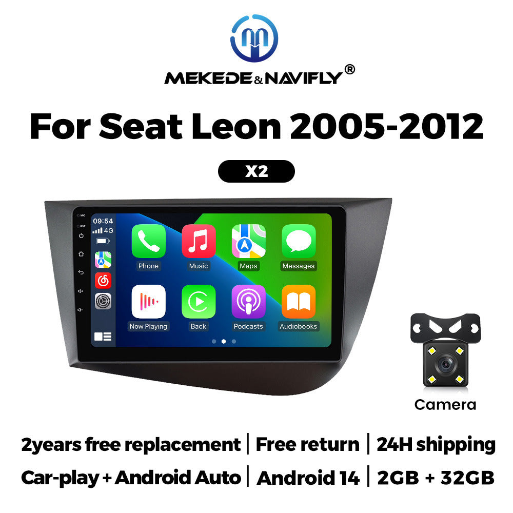 Suitable for seat leon 2005-2012 seat android car navigation smart wireless carplay
