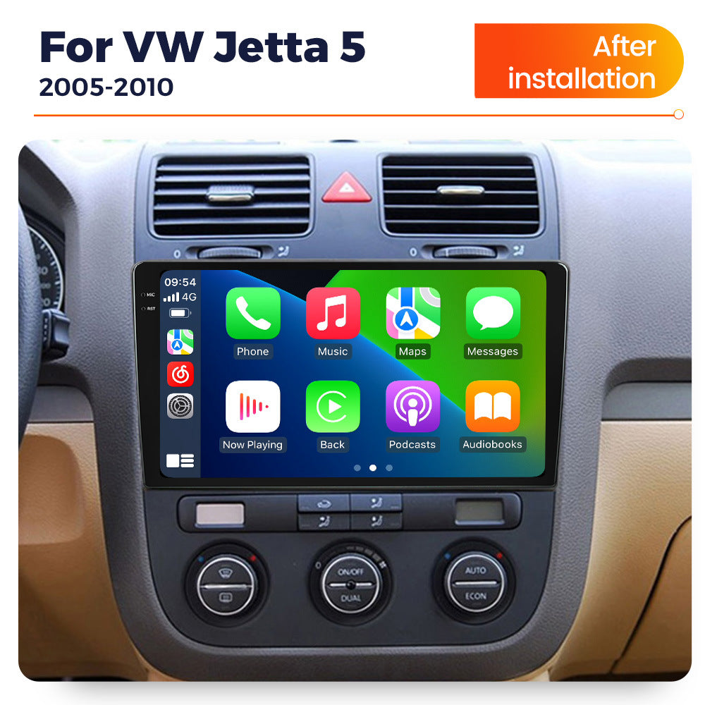 Suitable for volkswagen sagitar vw jetta 5 car central control navigation wireless carplay