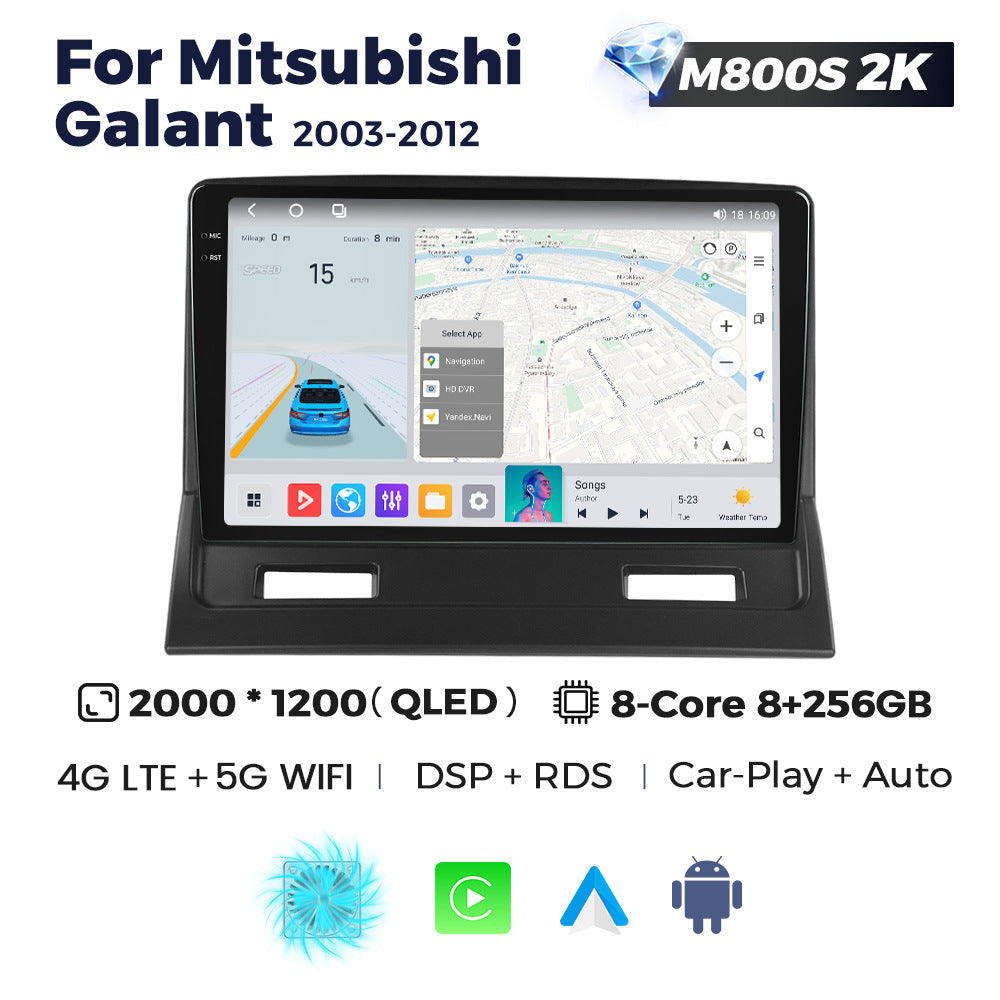 Applicable to Mitsubishi Galant 2003-2012 Android large screen central control navigation radio Bluetooth Carplay