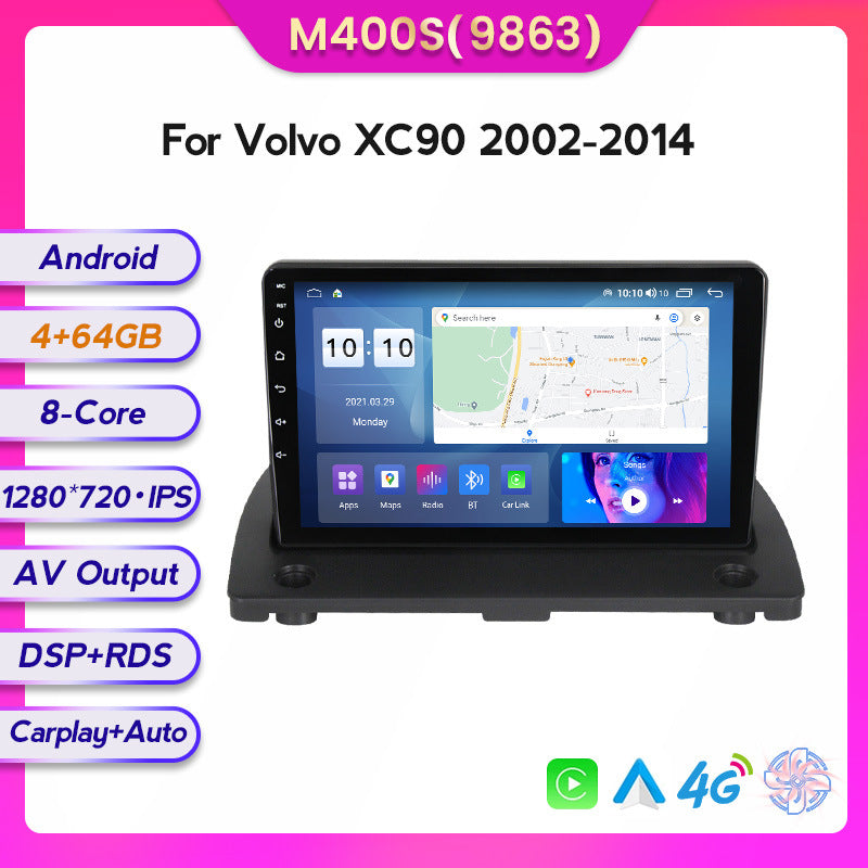 Suitable for volvo 02-14 volvo xc90 android large screen car navigation carplay cross-border supply
