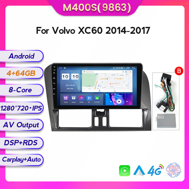 Suitable for volvo 14-17 volvo xc60 android large screen car navigation carplay cross-border supply