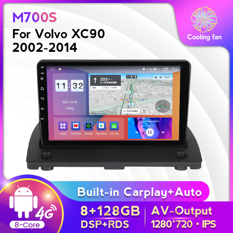 Suitable for volvo 02-14 volvo xc90 android large screen car navigation carplay cross-border supply