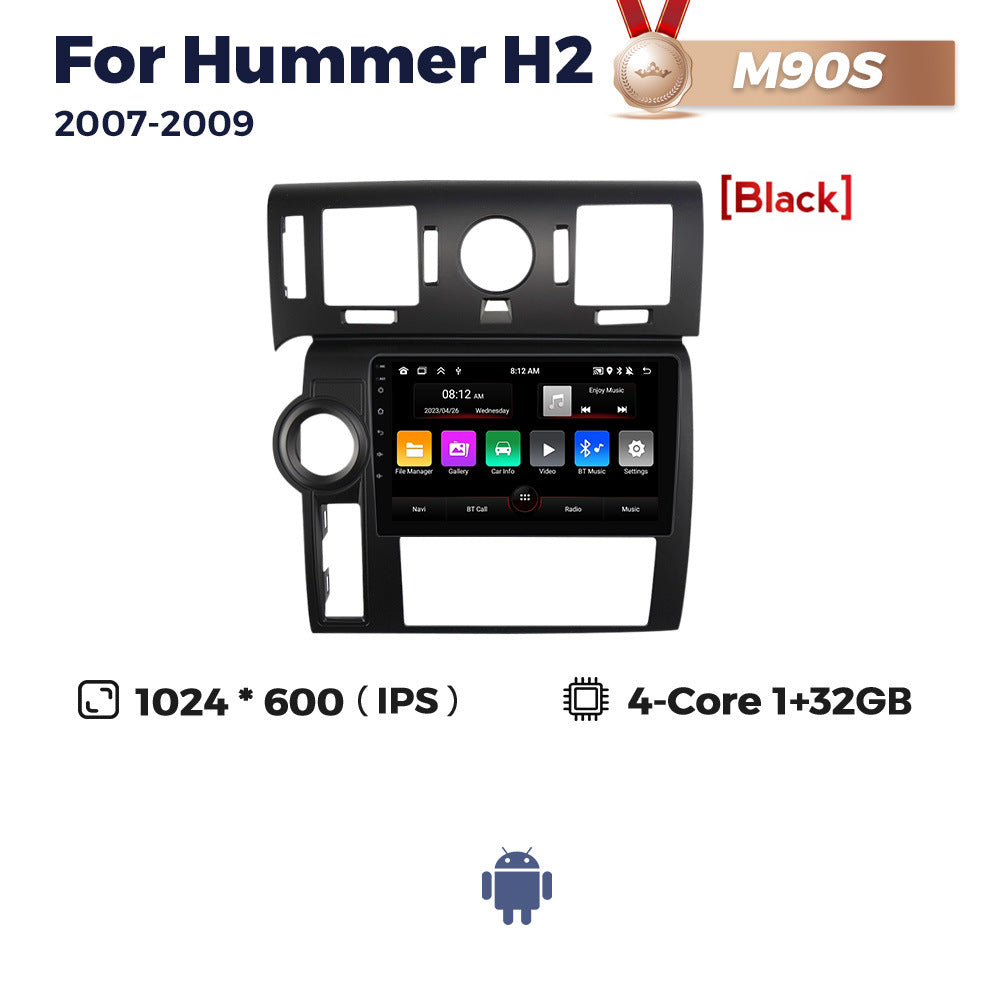 Suitable for hummer h2 2007-2009 hummer h2 smart android large screen car navigation