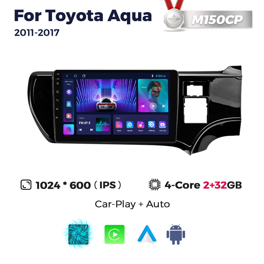 Suitable for toyota aqua 2011-2017 right toyota aqua right-hand drive car android navigator