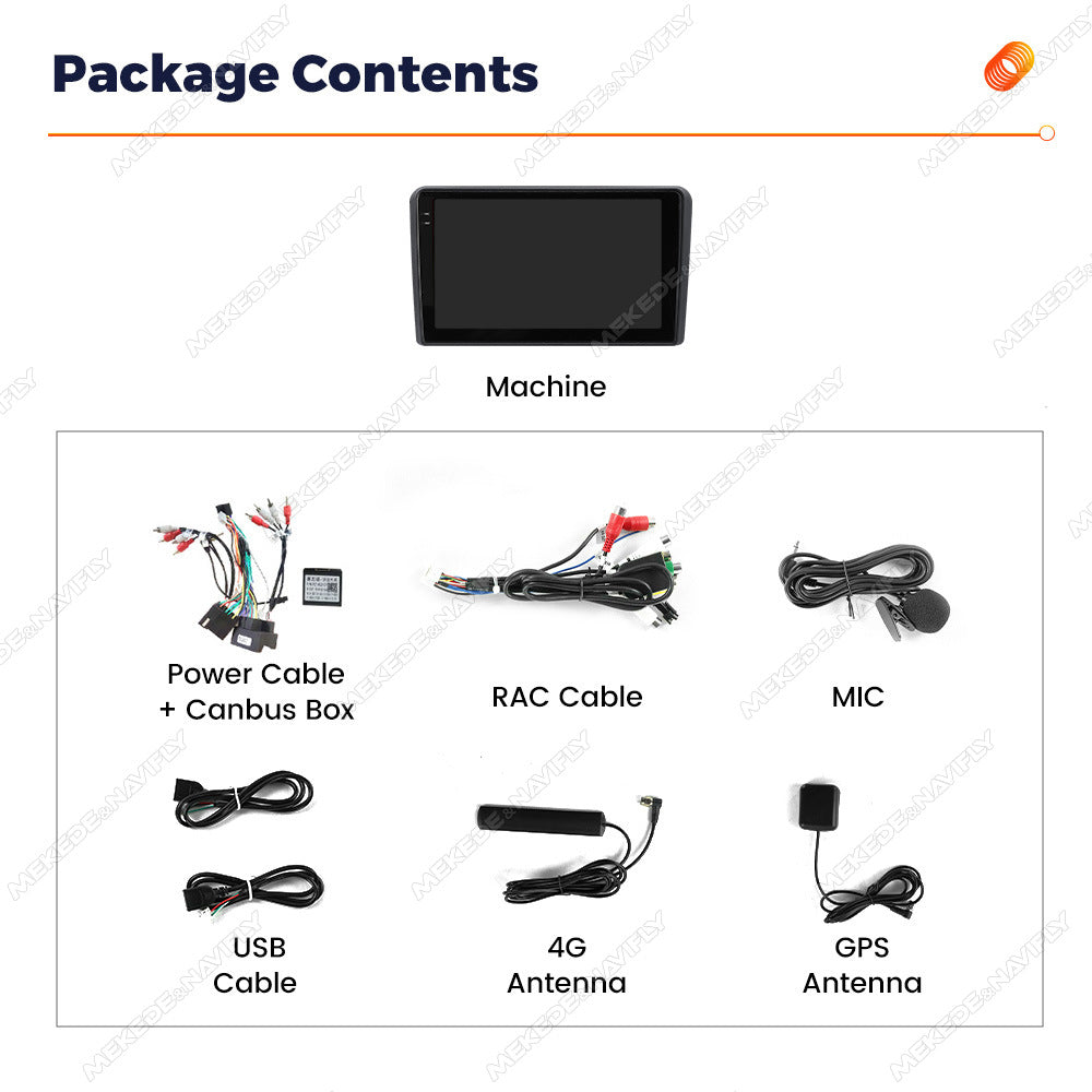Suitable for Audi A3 2003-2013 Android large screen central control car navigation radio screen carplay