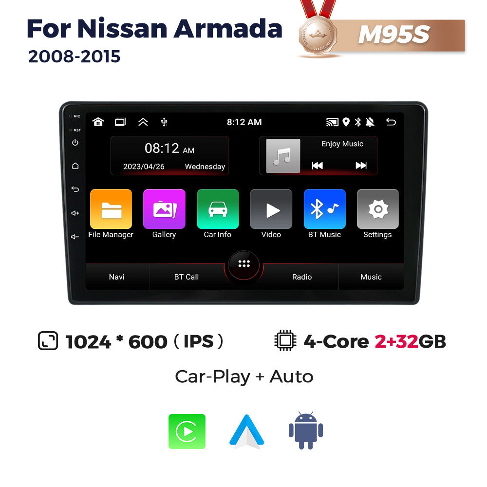 Suitable for 9inch nissan armada 2008-2015 nissan armada android navigator