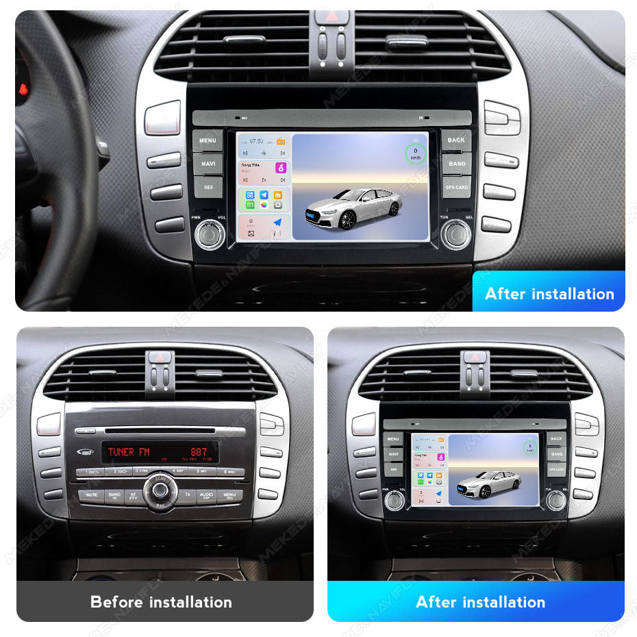 Suitable for fiat bravo 2007-2014 fiat bravo 7" dedicated android smart navigator