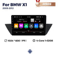 Applicable to BMW X1 E84 09-12 Android large screen central control car navigation radio screen 8 + 256G