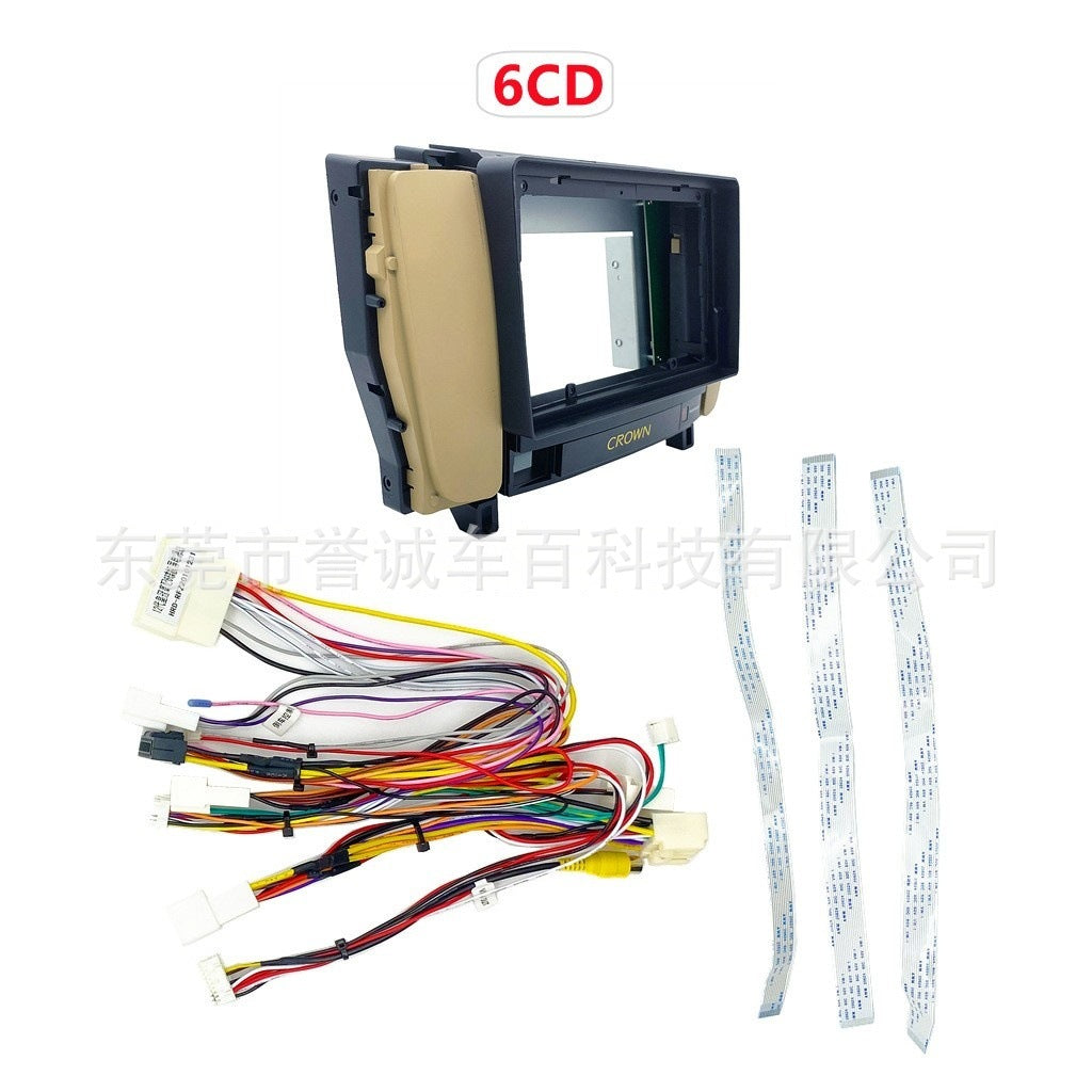 Suitable for toyota toyota 12th generation crown crown central control navigation frame dvd panel various frames restoration