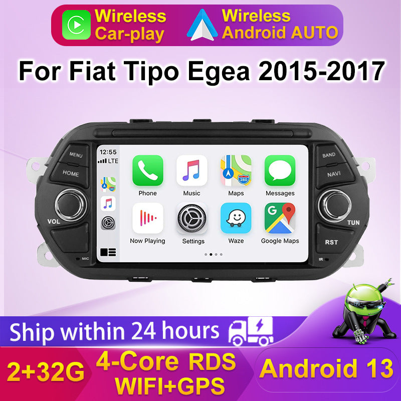 Cross-border wholesale fiat tipo egea 2015-2017 android navigator one piece purchasing overseas english language