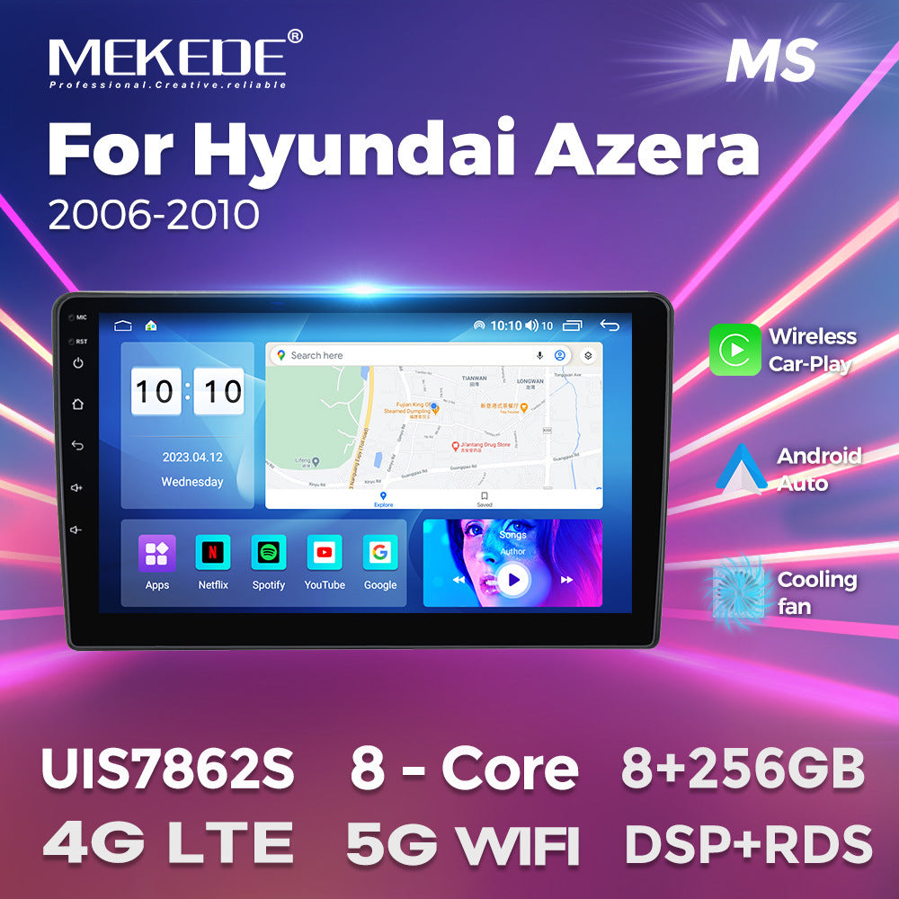 Suitable for hyundai azera 2006-2010 hyundai azun large screen android smart car navigation device