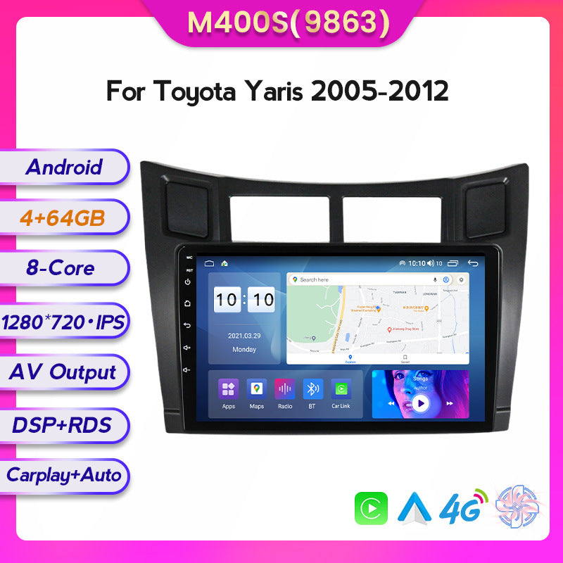 Suitable for toyota yaris 2005-2012 toyota yaris car android navigator carplay