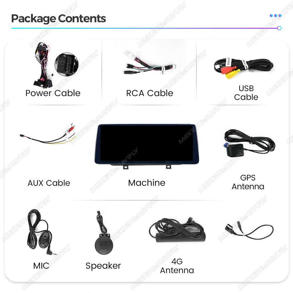 12.3 Applicable to BMW 2 Series F45 F46 F87 2013-2019 Android large screen central control car navigation Bluetooth