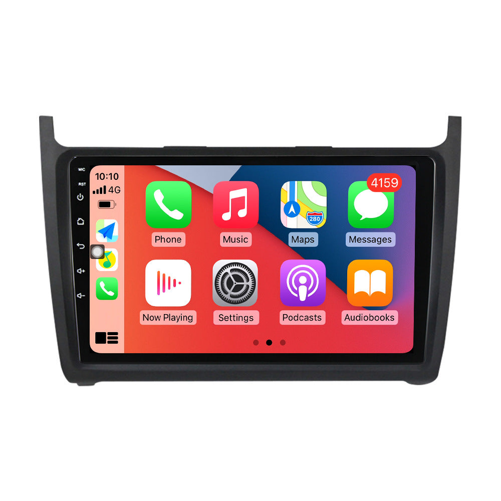 Compatible with Volkswagen, Polo, Passat, Golf, Android large screen, central control in-car navigation screen, 8+128GB