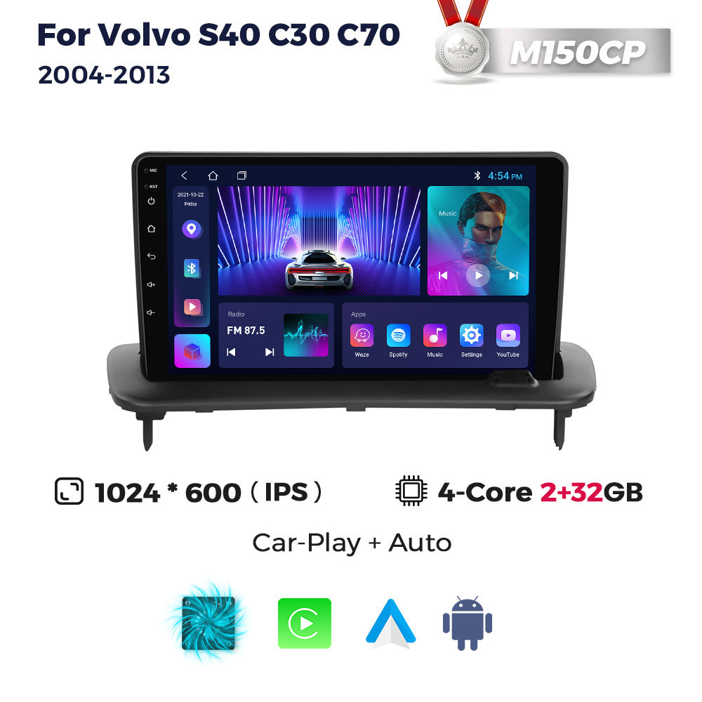Suitable for volvo 04-12 volvo s40 c30 c70 android large screen car navigation carplay