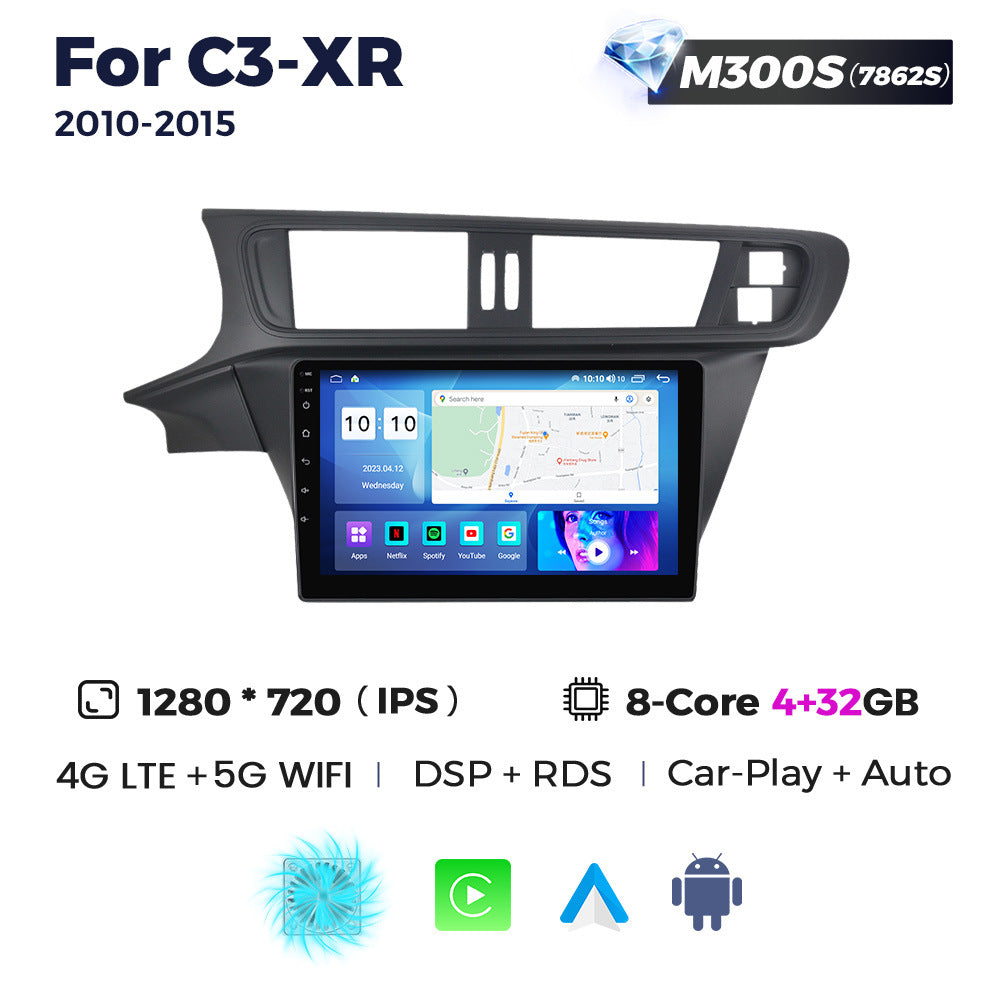 Compatible with Citroën C3-XR 10-15 Android Large Screen Central Control Navigation Radio 8+256GB