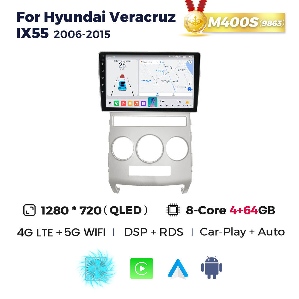 Suitable for hyundai veracruz ix55 2006-2015 manual air conditioning android car navigation