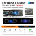 Suitable for benz e class e220 v213 ntg5.0 ntg5.5 mercedes-benz e-class dual-screen interaction