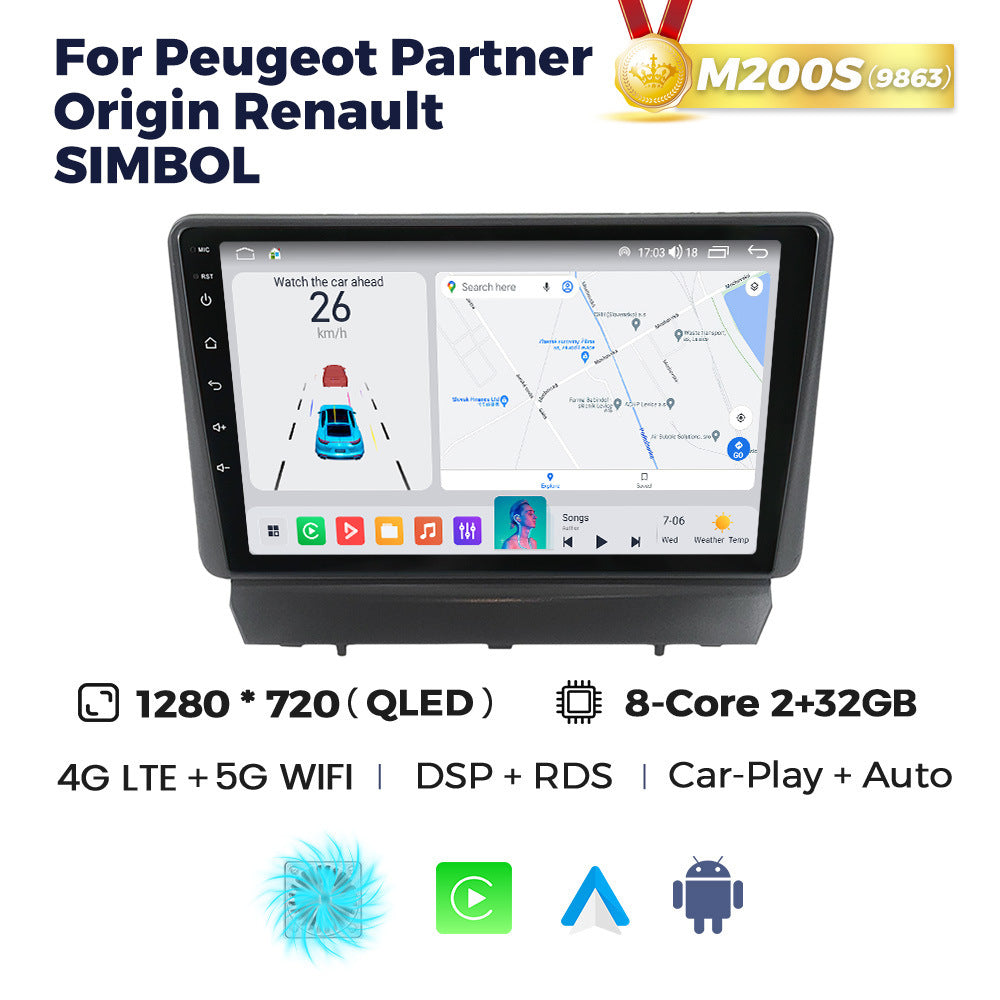 Suitable for peugeot partner origin renault simbol android car navigation