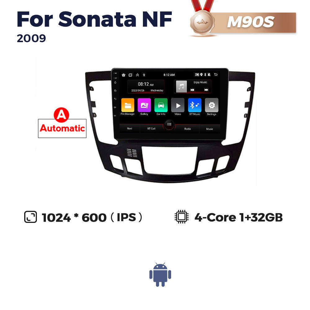 Suitable for hyundai sonata nf 2009 hyundai yuxiang car central control navigation wireless carplay