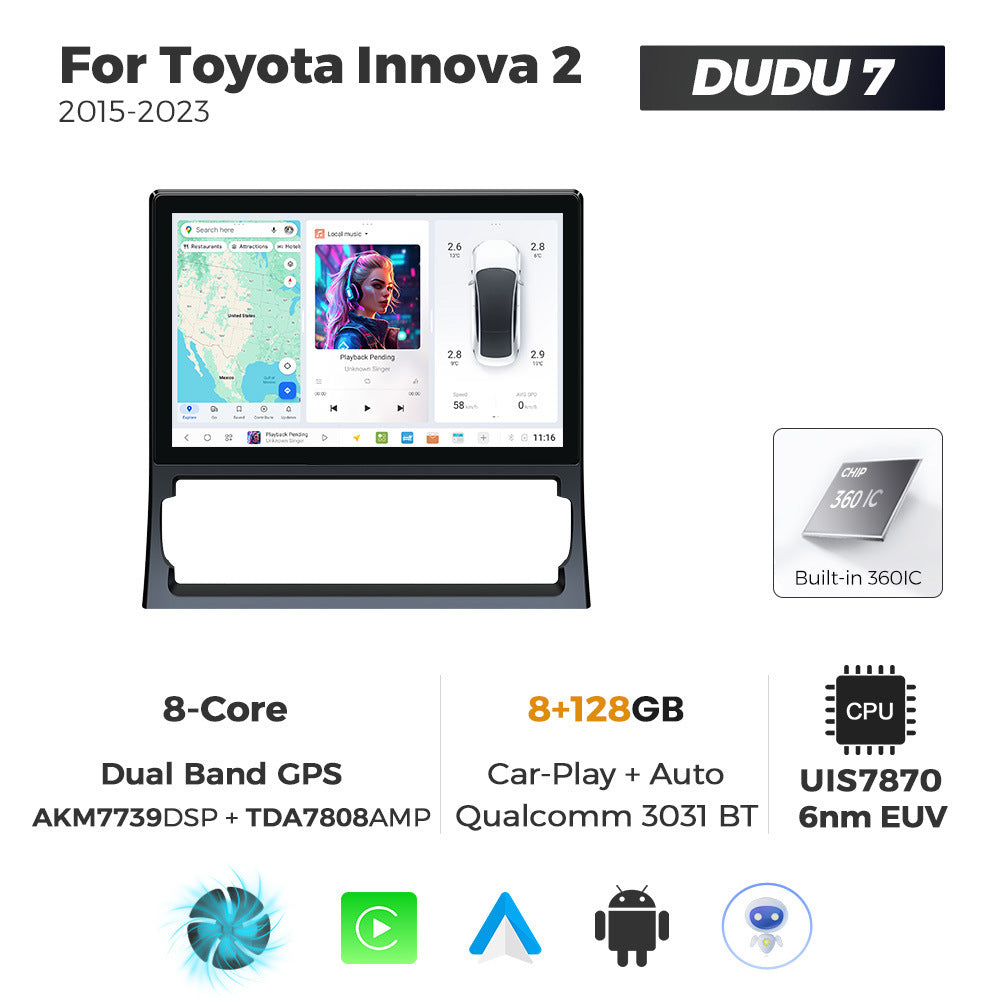 Suitable for 11.5" toyota innova 2 15-23 toyota innova dudu7 private model android car machine