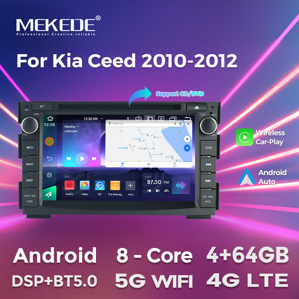 Suitable for Kia KIA CEED 2002-2010 with DVD Android large screen central control navigation Bluetooth Carplay