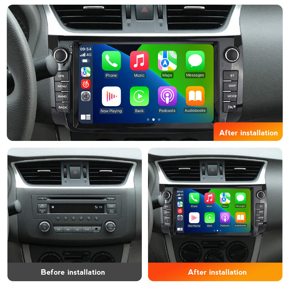 Suitable for nissan sylphy 2012-2018 nissan new sylphy button model car android navigator