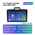 Suitable for Toyota Axio corolla 15-17 to Android large-screen central control car machine navigation M6pro
