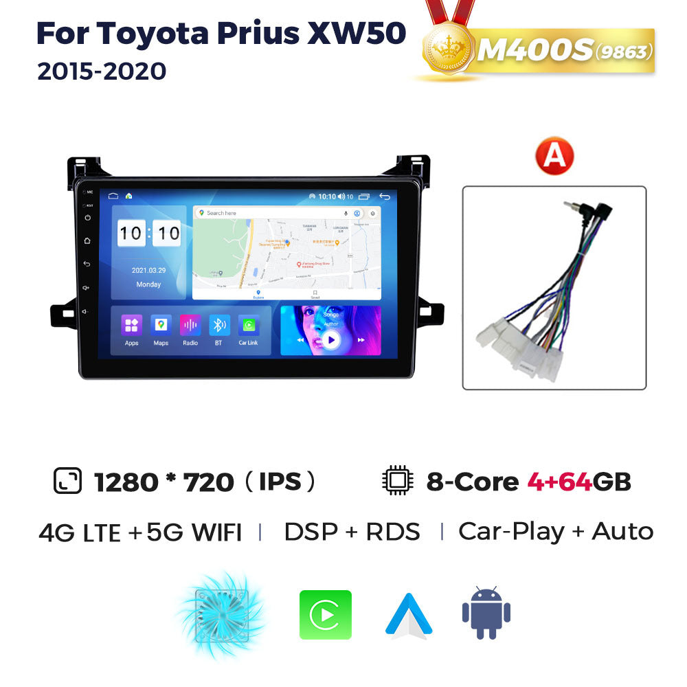 Suitable for toyota prius xw50 2015-2020 toyota prius car android smart navigation
