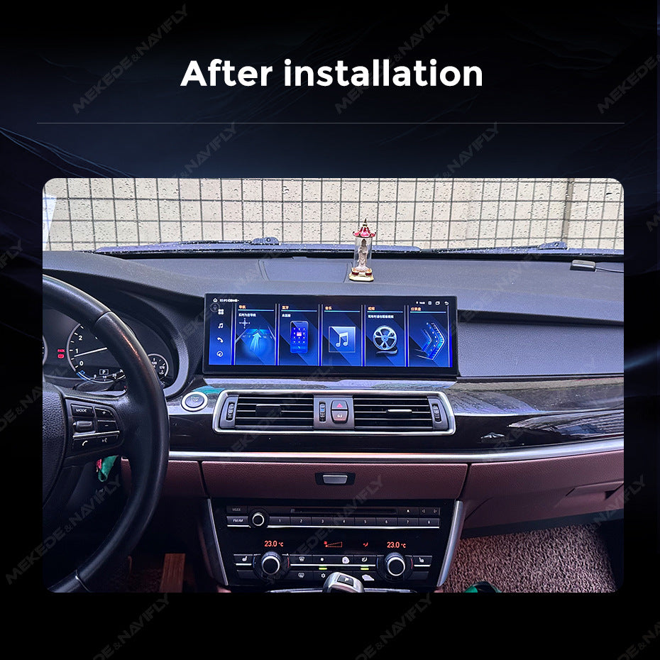 Suitable for bmw 5 series f07 bmw 5 series gt f07 large screen android navigator restoration upgrade 15inch