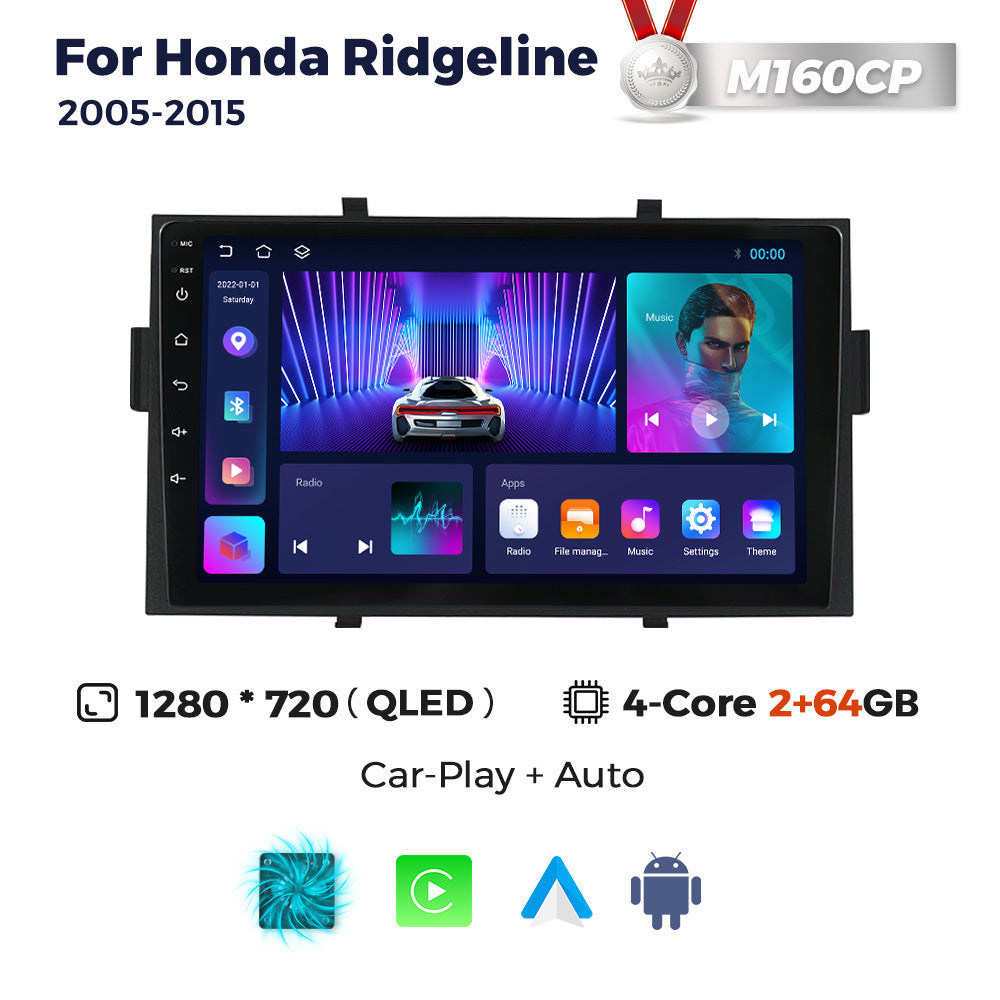 Suitable for honda ridgeline 2005-2015 honda pickup truck central control radio android navigator