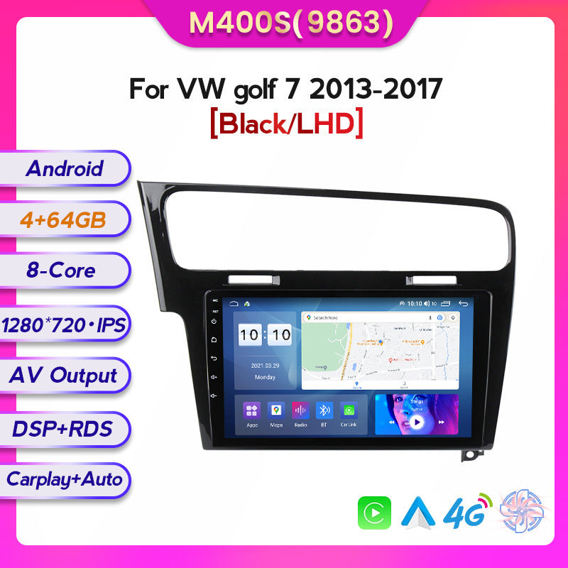 Suitable for Volkswagen golf Golf 7 13-17 Android large screen central control car navigation screen 8 + 128G