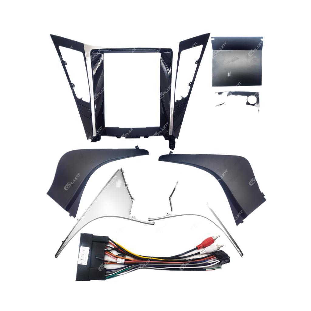 Suitable for hyundai sonata8 sonata eight dvd panel central control restoration car navigation surface frame versatile frame