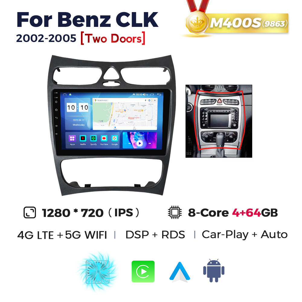 Suitable for mercedes-benz clk convertible (2-door) benz mercedes clk 320 car android navigation head unit